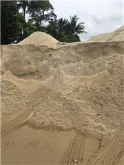 Sand, Quarry product