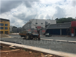 Road work project KFC Segamat Kuantan highway