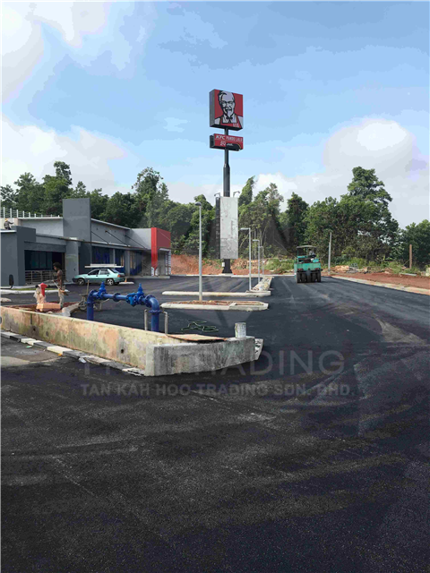 Road work project-KFC
