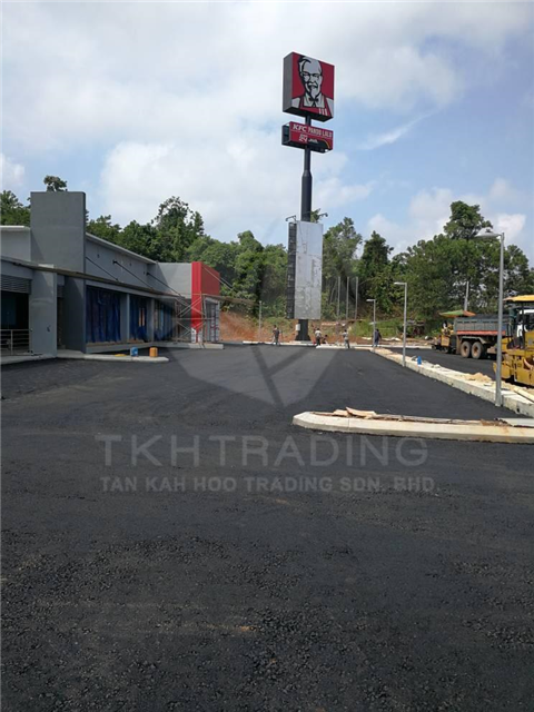 Road work project-KFC