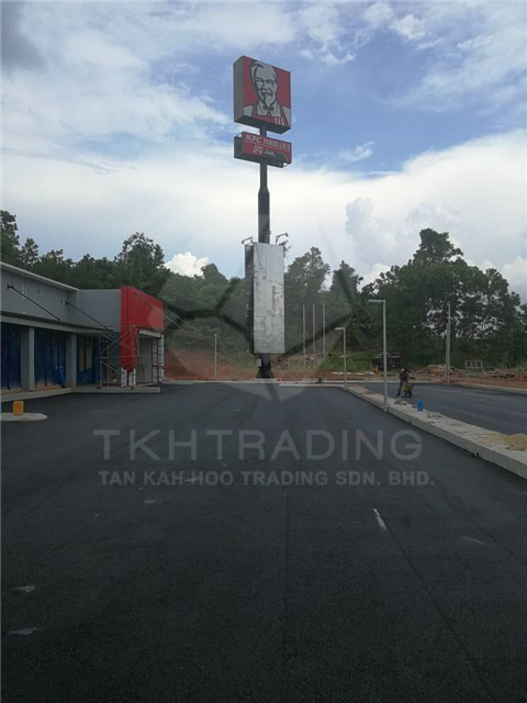 Road work project-KFC